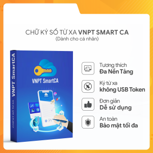 Chữ ký số VNPT SmartCA cho cá nhân